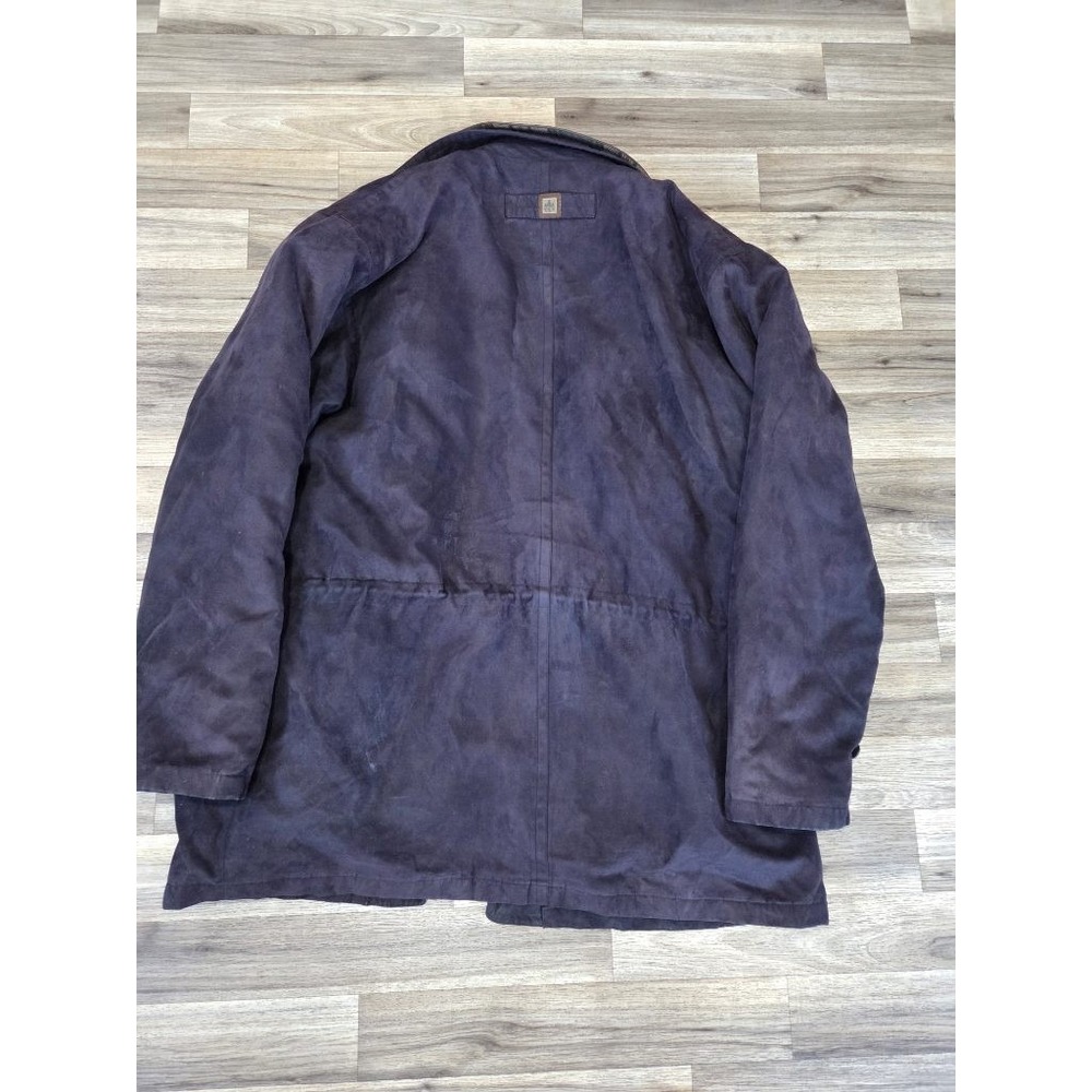 Vintage Rainforest Mens XL Down Lined Chore Jacket Barn Coat Heritage Navy - Picture 8 of 12